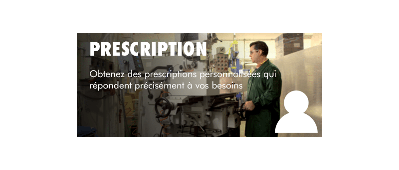 Prescription personnalisée