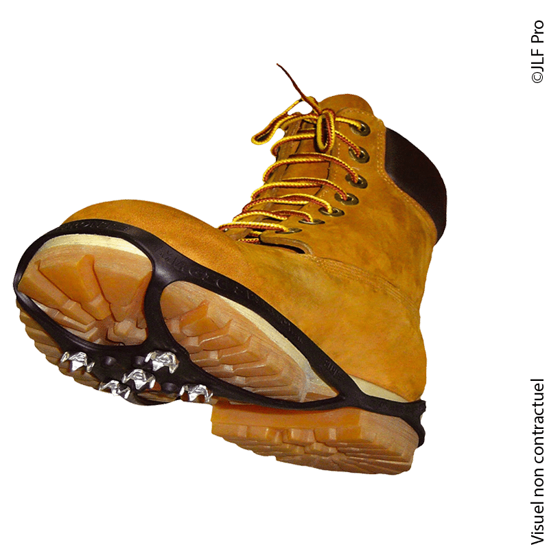 Semelles anti glisse : crampons anti verglas